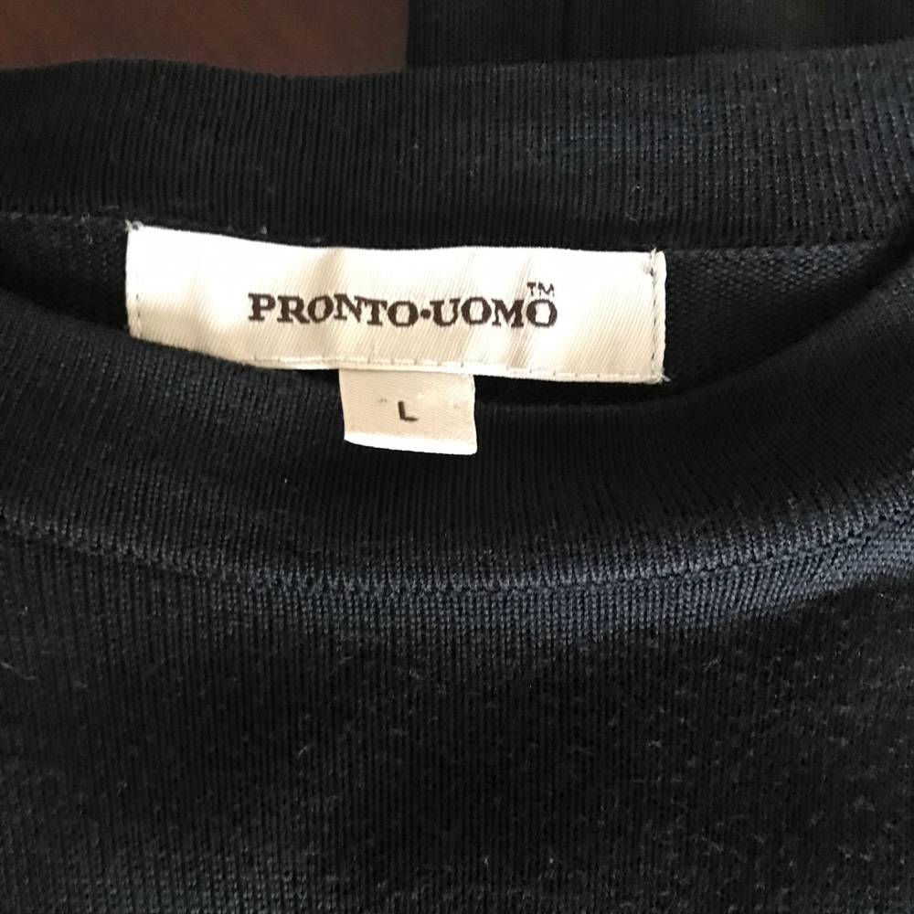 Men's Pronto Uomo Silk T Shirt Size L